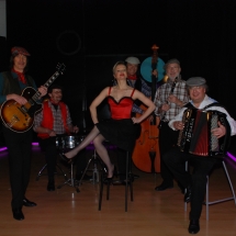 Orchestre les Titis Parisiens en tournage dans les Studios de PANTIN